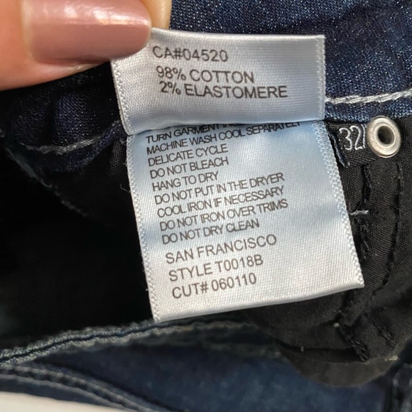 Tru Luxe Aspen HIGH WAISTED BOOTCUT JEAN - DARK WASH Women’s size 32/14 - Picture 11 of 16